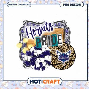 Hornets Pride PNG Design for Instant Download Decor
