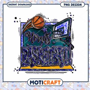 Hornets Basketball PNG Sublimation Design