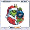 Grinch Santa Christmas Ornament PNG Design for Download