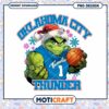 Grinch Oklahoma City Thunder PNG 2 Grinch Oklahoma City Thunder PNG