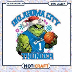 Grinch Oklahoma City Thunder PNG