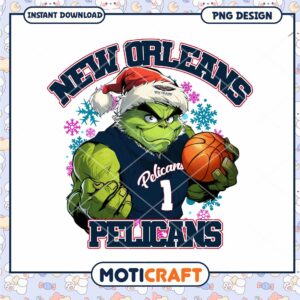Grinch New Orleans Pelicans PNG
