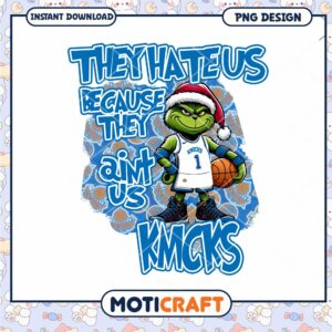 Grinch Knicks PNG Sublimation Design