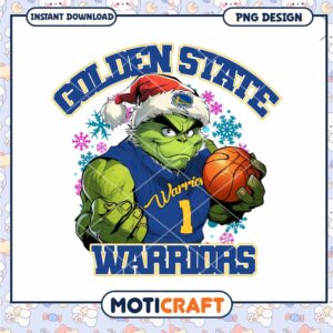 Grinch Golden State Warriors PNG