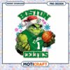 Grinch Celtics Christmas PNG Sublimation