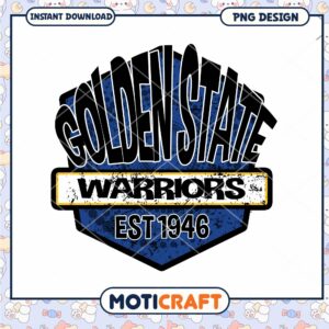 Golden State Warriors PNG Design 1946