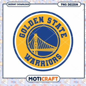 Golden State Warriors Logo PNG Instant Download Design