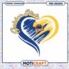 Golden State Warriors Heart Design PNG Instant Download 2 Golden State Warriors Heart Design PNG Instant Download