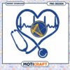 Golden State Heartbeat Stethoscope PNG Design Download 1 Golden State Heartbeat Stethoscope PNG Design Download