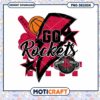 Go Rockets Basketball PNG Design Instant Download Art 1 Go Rockets Basketball PNG Design Instant Download Art