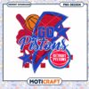 Go Pistons Detroit Basketball PNG Design Instant Download 2 Go Pistons Detroit Basketball PNG Design Instant Download
