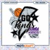 Go Kings Sacramento Basketball PNG Design Instant Download 2 Go Kings Sacramento Basketball PNG Design Instant Download