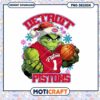 Detroit Pistons Grinch PNG Basketball Design for Fans