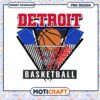 Detroit Basketball PNG Design 1 Detroit Basketball PNG Design