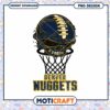 Denver Nuggets Skull Design Basketball PNG for Download 1 Denver Nuggets Skull Design Basketball PNG for Download