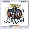 Denver Nuggets PNG Sublimation Design