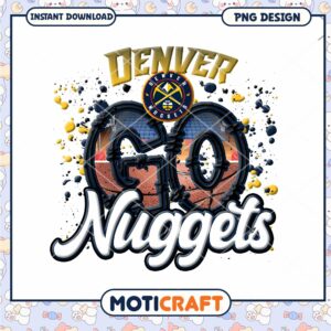 Denver Nuggets PNG Sublimation Design
