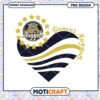 Denver Nuggets Heart Design PNG Instant Download Art 1 Denver Nuggets Heart Design PNG Instant Download Art