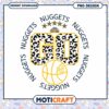 Denver Nuggets Basketball PNG Design for Instant Download