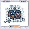Dallas Mavericks PNG Sublimation Design