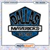 Dallas Mavericks PNG Logo 1980 Design