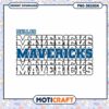Dallas Mavericks PNG Design Instant Download Artwork