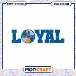 Dallas Mavericks Loyal PNG Design