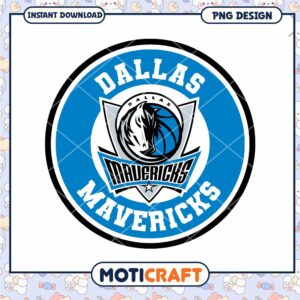 Dallas Mavericks Logo Instant Download PNG Design File