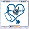 Dallas Mavericks Heartbeat Stethoscope PNG Design Download