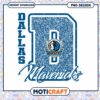 Dallas Mavericks Glitter PNG Sublimation