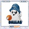 Dallas Mavericks Ghost PNG Design for Instant Download