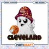 Cleveland Cavaliers Ghost Character Basketball PNG Design
