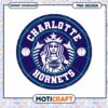 Charlotte Hornets Starbucks PNG Design 1 Charlotte Hornets Starbucks PNG Design