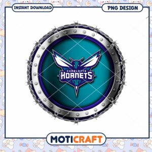 Charlotte Hornets PNG Logo Design