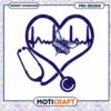 Charlotte Hornets Heartbeat Stethoscope PNG Design Download 2 Charlotte Hornets Heartbeat Stethoscope PNG Design Download