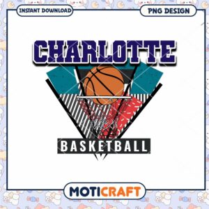 Charlotte Basketball PNG Design