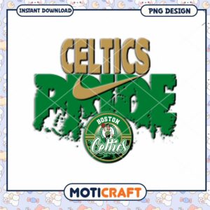 Celtics Pride Boston Sports PNG Instant Download Design