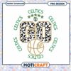 Celtics Go Leopard Print PNG Design 2 Celtics Go Leopard Print PNG Design