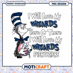 Cat In Hat Wizards PNG Design