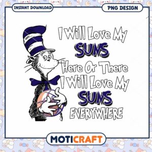 Cat in Hat Suns PNG Design