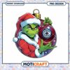 Grinch LA Clippers Christmas Ornament PNG