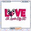St Louis City SC Love PNG Design