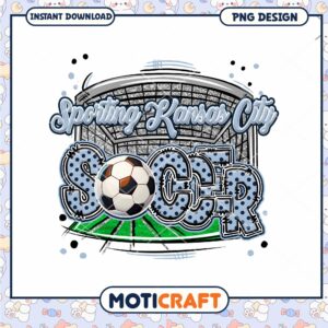 Sporting Kansas City Soccer PNG Design