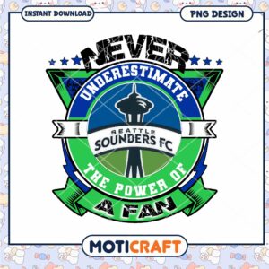 Seattle Sounders FC Fan Power PNG