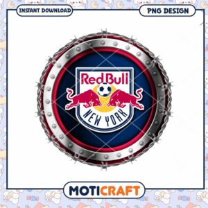 Red Bull NY Logo PNG Design