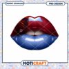 Red Blue Lips PNG Design Instant Download 2 Red Blue Lips PNG Design Instant Download