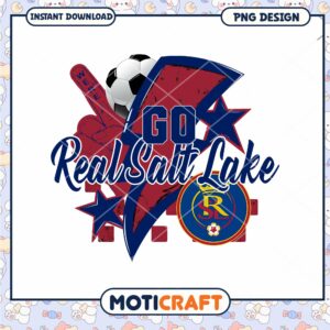 Real Salt Lake Soccer PNG Design