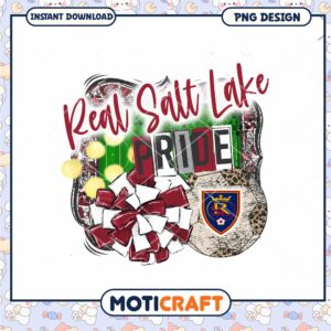 Real Salt Lake Pride PNG Sublimation