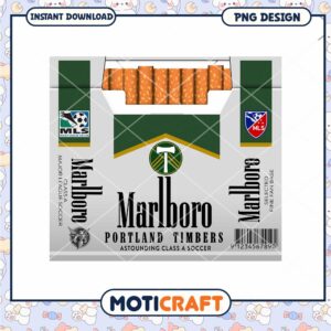 Portland Timbers Marlboro PNG Design