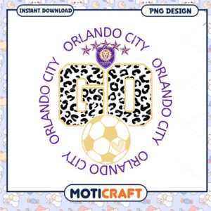 Orlando City SC Leopard Soccer PNG